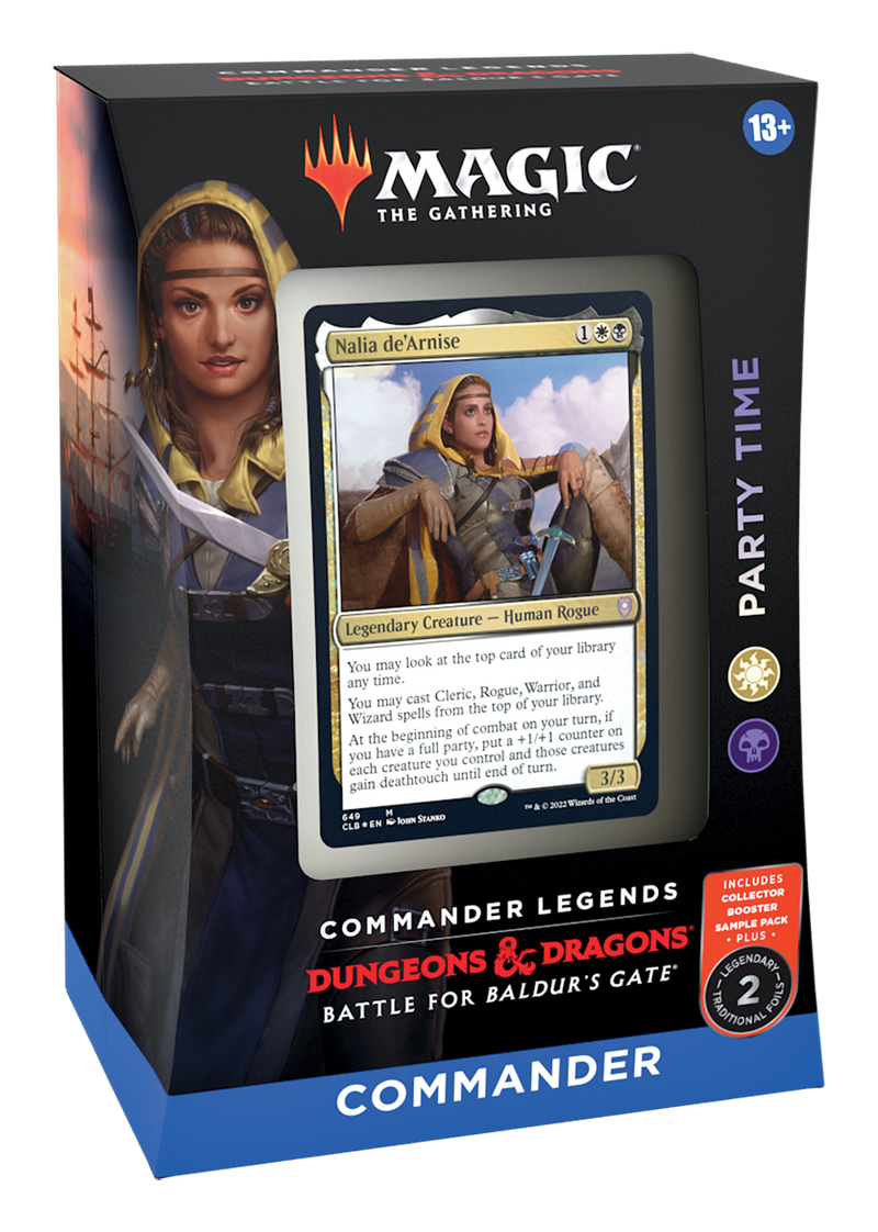 Commander Legends: Battle for Baldur's Gate Commander Decks