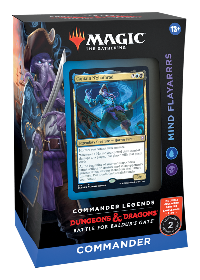 Commander Legends: Battle for Baldur's Gate Commander Decks