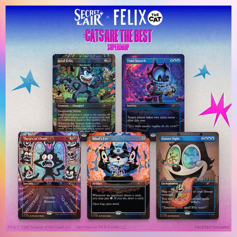 Secret Lair x Felix the Cat: Magic Bag of Tricks