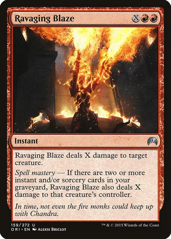 Ravaging Blaze (159) (ORI)