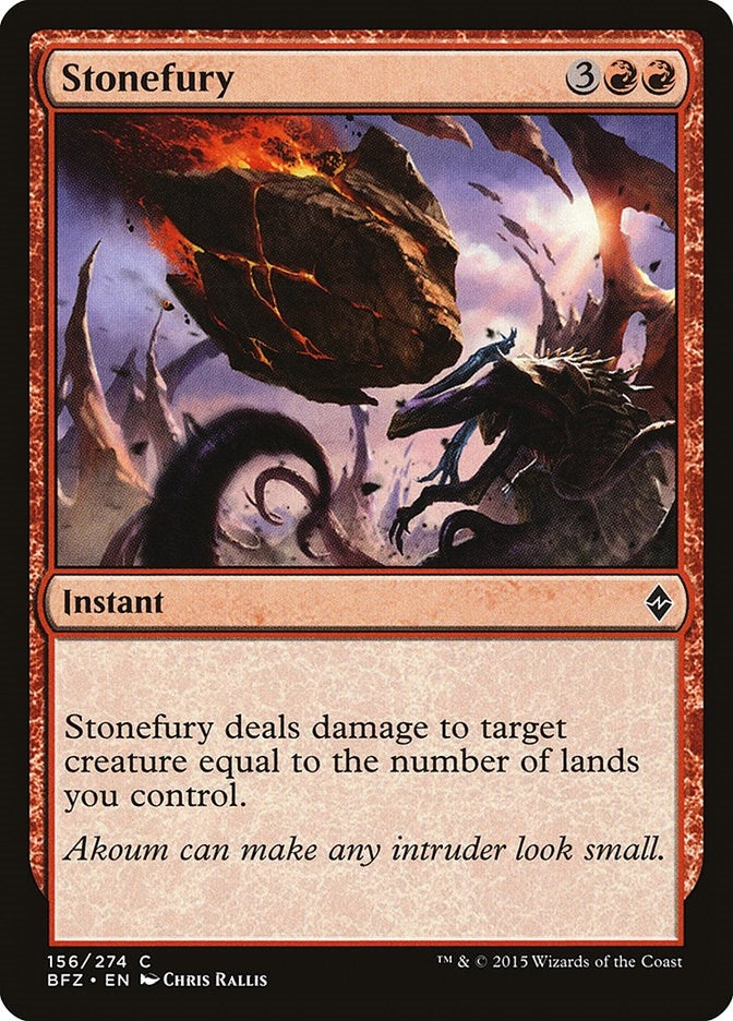 Stonefury (156) (BFZ)
