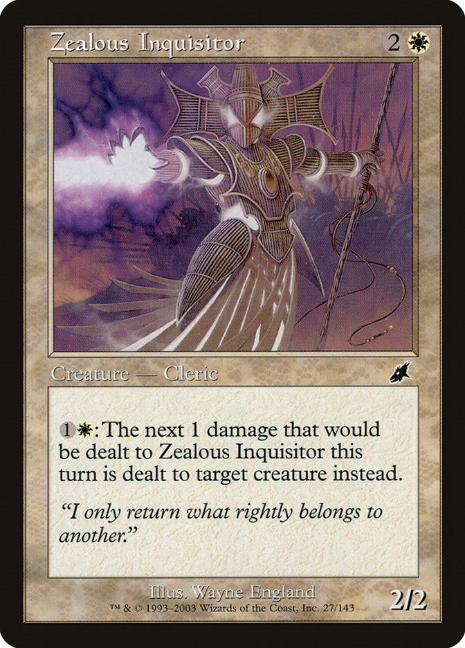 Zealous Inquisitor (27) (SCG)
