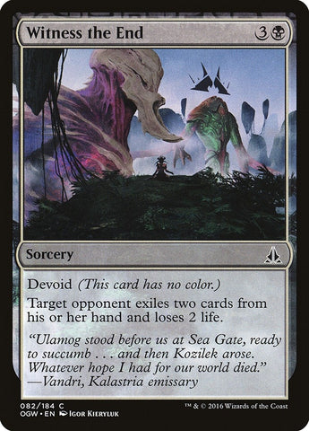 Witness the End (82) (OGW)