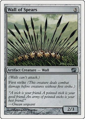 Wall of Spears (320) (8ED)