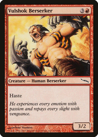 Vulshok Berserker (111) (MRD)