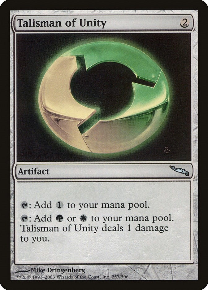 Talisman of Unity (257) (MRD)