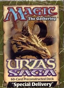 Image for Urza's Saga Theme Deck - Special Delivery - Magic: The Gathering