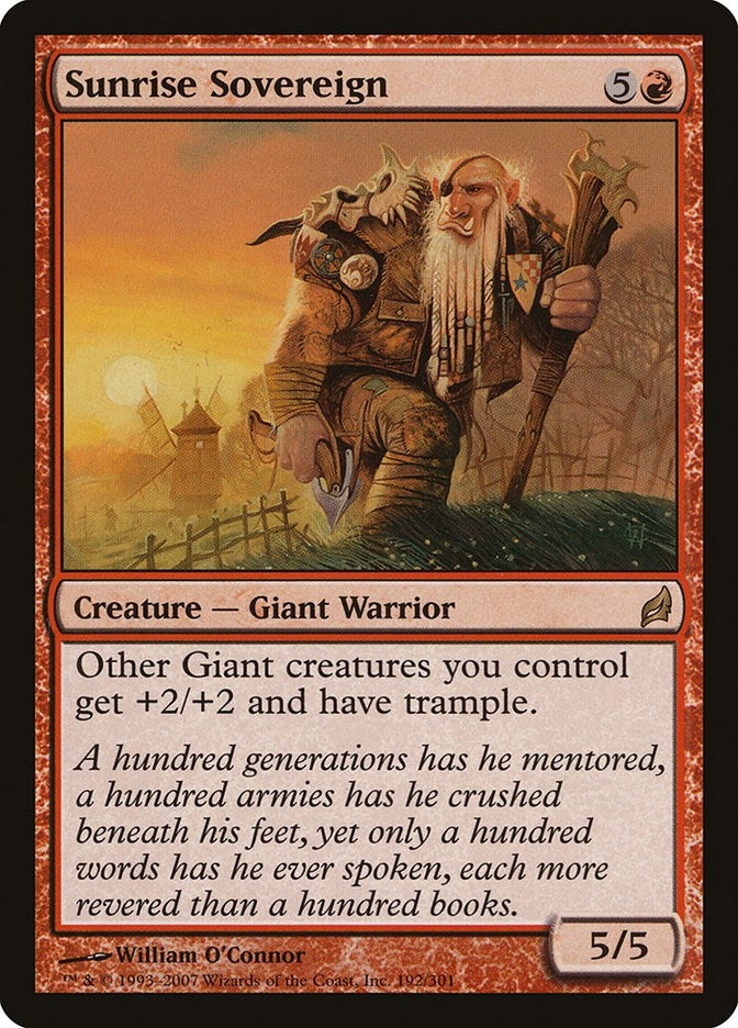 Sunrise Sovereign (192) (LRW)