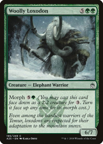 Woolly Loxodon (195) (A25)