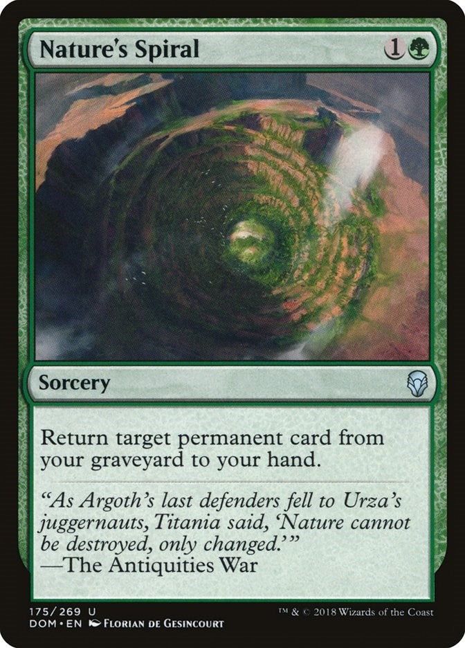 Nature's Spiral (175) (DOM)