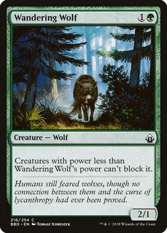 Wandering Wolf (216) (BBD)