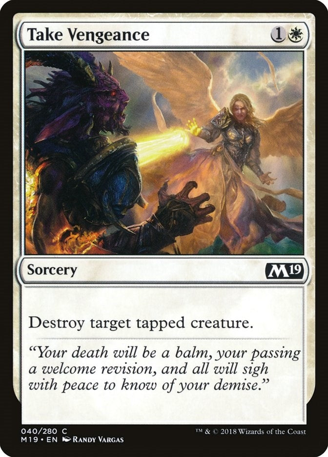 Take Vengeance (40) (M19)