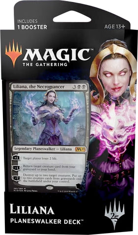 Image for Core Set 2019 - Planeswalker Deck [Liliana] - Magic: The Gathering