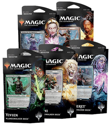 Image for Core Set 2019 - Planeswalker Deck [Set of 5] - Magic: The Gathering