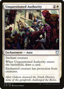 Unquestioned Authority (78) (C18)