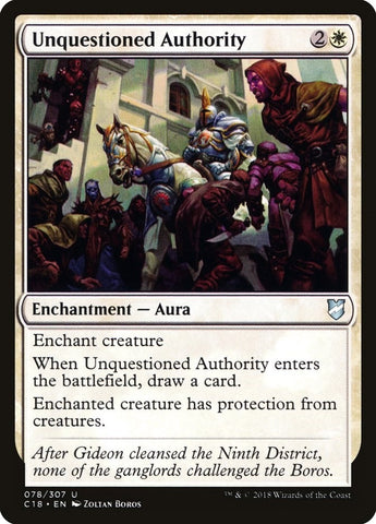 Unquestioned Authority (78) (C18)
