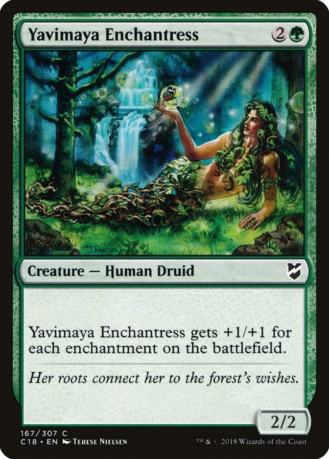 Yavimaya Enchantress (167) (C18)