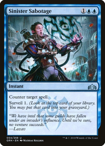 Sinister Sabotage (54) (GRN)