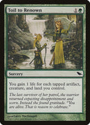 Toil to Renown (130) (SHM)