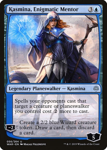 Kasmina, Enigmatic Mentor (56) (WAR)