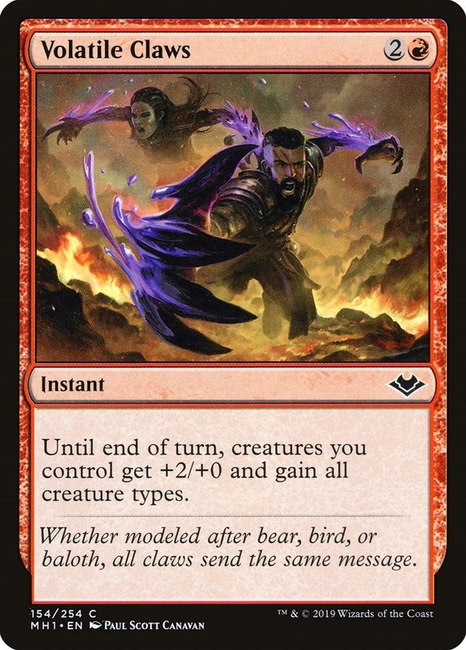 Volatile Claws (154) (MH1)