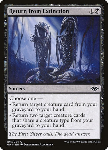 Return from Extinction (104) (MH1)