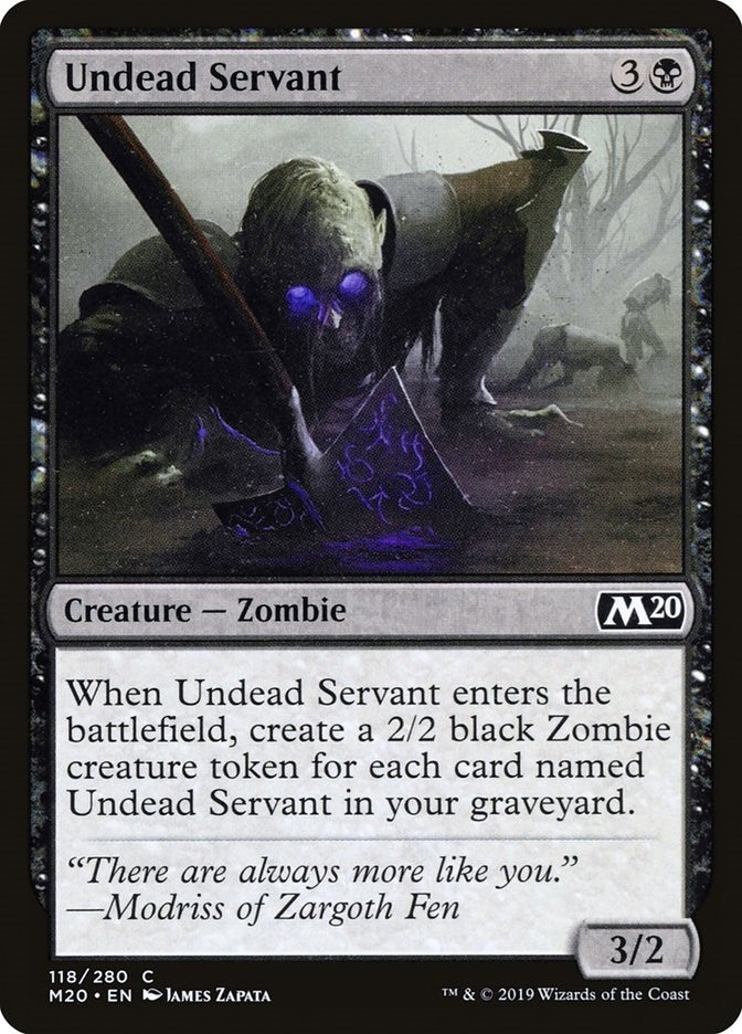 Undead Servant (118) (M20)