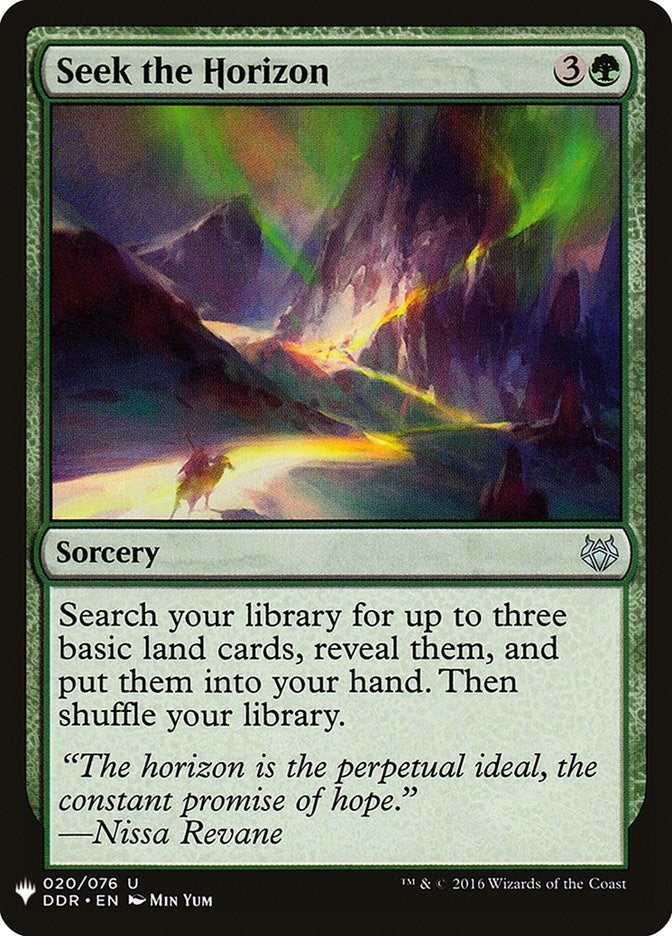 Seek the Horizon (20) (LIST)
