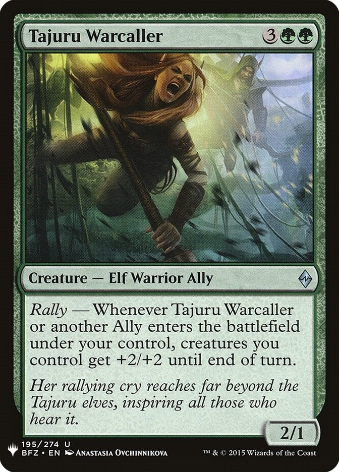 Tajuru Warcaller (195) (LIST)