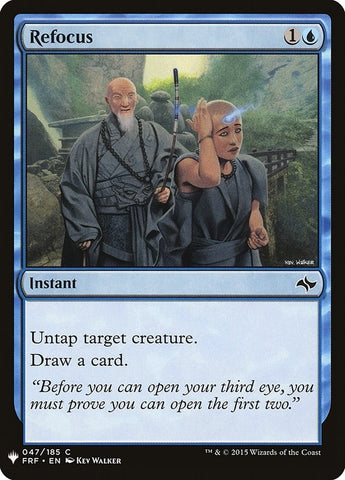 Refocus (47) (LIST)