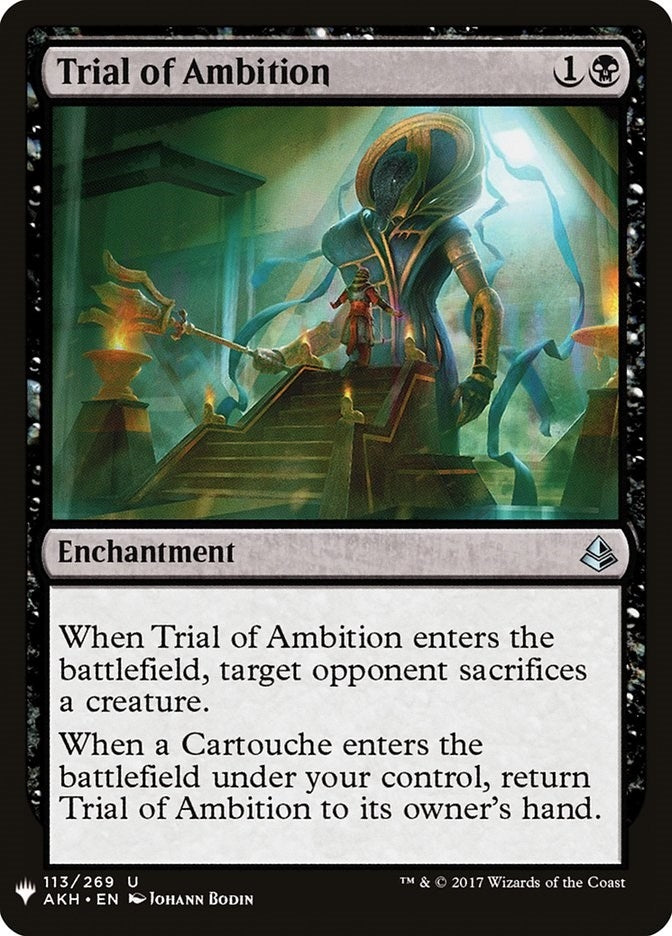 Trial of Ambition (113) (LIST)