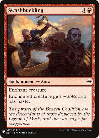 Swashbuckling (167) (LIST)