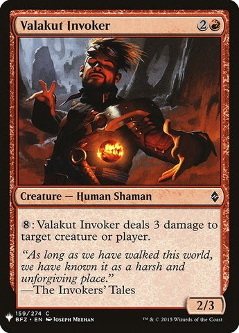 Valakut Invoker (159) (LIST)