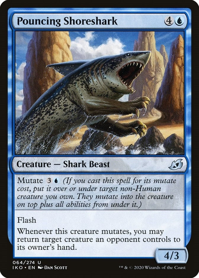 Pouncing Shoreshark (64) (IKO)