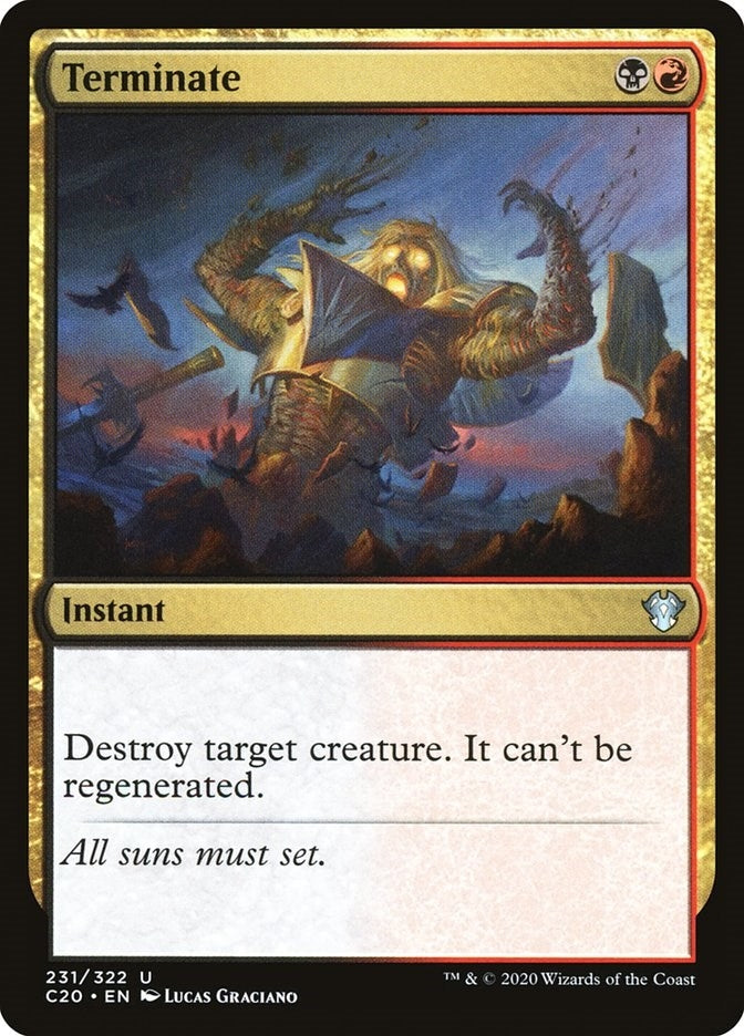 Terminate (231) (C20)