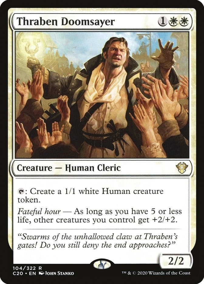 Thraben Doomsayer (104) (C20)