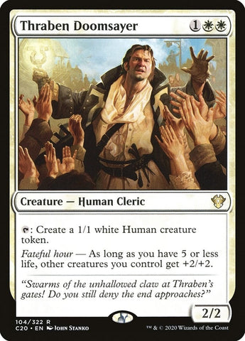 Thraben Doomsayer (104) (C20)