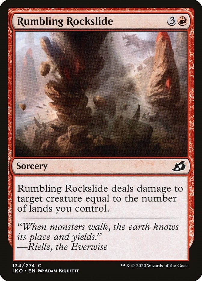 Rumbling Rockslide (134) (IKO)