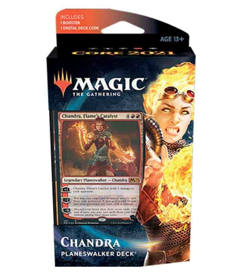 Image for Core Set 2021 - Planeswalker Deck [Chandra] - Magic: The Gathering