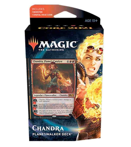 Image for Core Set 2021 - Planeswalker Deck [Chandra] - Magic: The Gathering