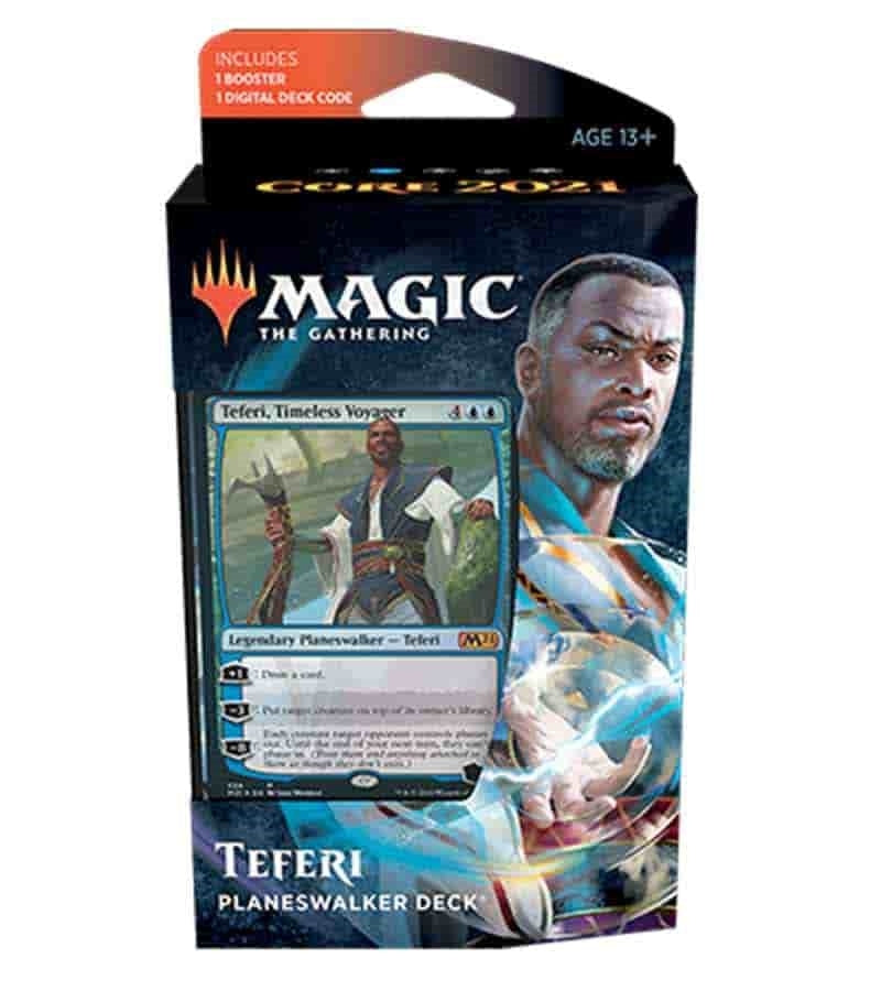 Image for Core Set 2021 - Planeswalker Deck [Teferi] - Magic: The Gathering