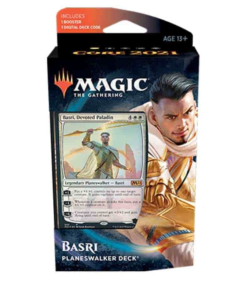 Image for Core Set 2021 - Planeswalker Deck [Basri] - Magic: The Gathering