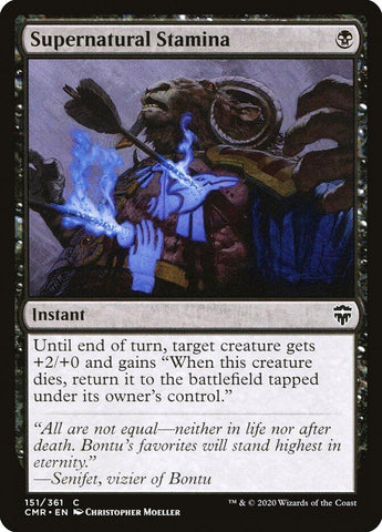 Supernatural Stamina (151) (CMR)