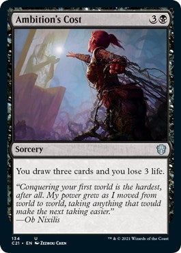 Ambition's Cost (134) (C21)