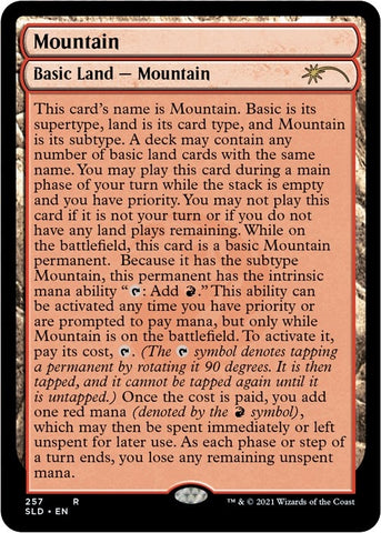 Mountain (257) [Secret Lair Drop Series]