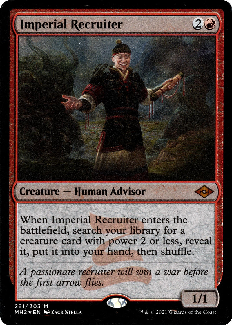 Imperial Recruiter (Foil Etched) [Modern Horizons 2]