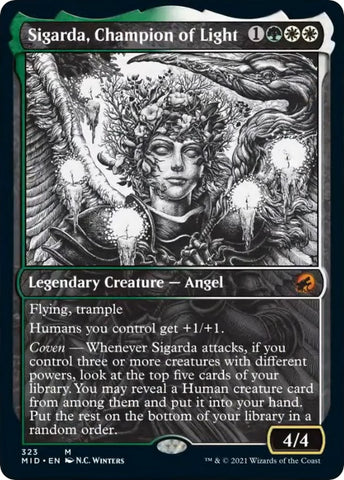Sigarda, Champion of Light (Showcase) (323) (MID)