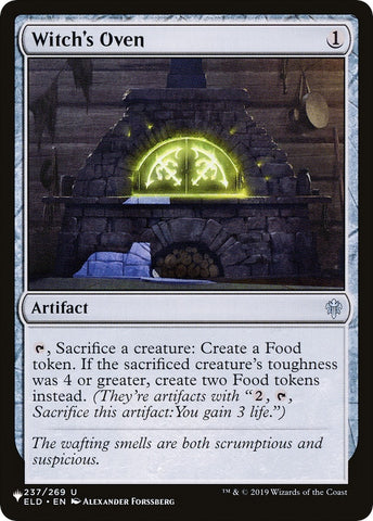 Witch's Oven (237/269) (LIST)