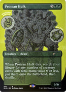 Protean Hulk (Borderless Foil Etched) [Secret Lair Drop Series]