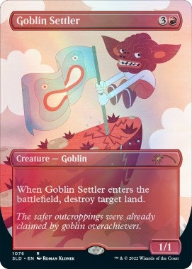 Goblin Settler (Borderless) [Secret Lair Drop Series]